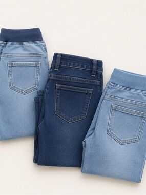 Cat & Jack Tommy Bahama Jeans Bundle Size 6 6X Blue 3 Pairs